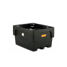 Cubeto IBC 1100 / 1 PE con cruces de soporte
